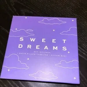 Sweet Dreams Lavender Satin Pillow Case and Mist Set